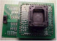 32 pin PLCC adapter in 28 pin configuration