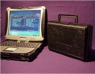 EPROM programmer with CF-18 toughbook
