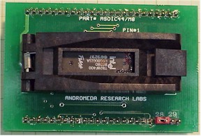44 PIN SOIC FLASH EPROM adapter with lid closed