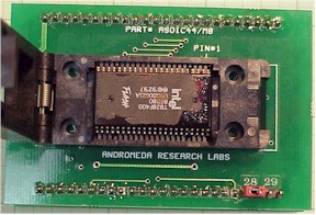 44 PIN SOIC FLASH EPROM adapter with lid open
