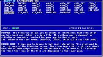 librarian browse mode