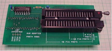 ATMEL 89S and 90S adapter