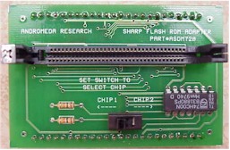 Sharp low voltage flash rom adapter