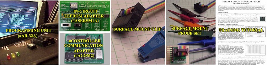 vehicle repair kit for eeproms and microcontrollers