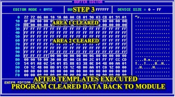 airbag module crash data screen