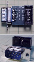 9 pin male D-TYPE interface