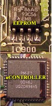 immobilizer eeprom and microcontroller
