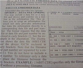 programming system manual contents