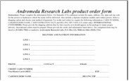 faxable order form