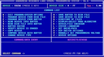 V6.0 command list