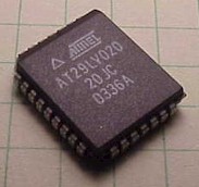 AT29LV020 flash eprom in PLCC package